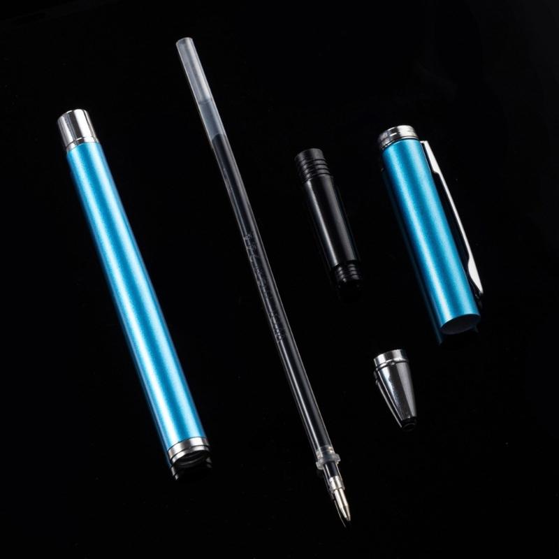 6Pcs Metal Ballpoint Pen with Pen Clip Office Writing Pen Smooth to Write Quick Drying Guest Sign In Pen for Office