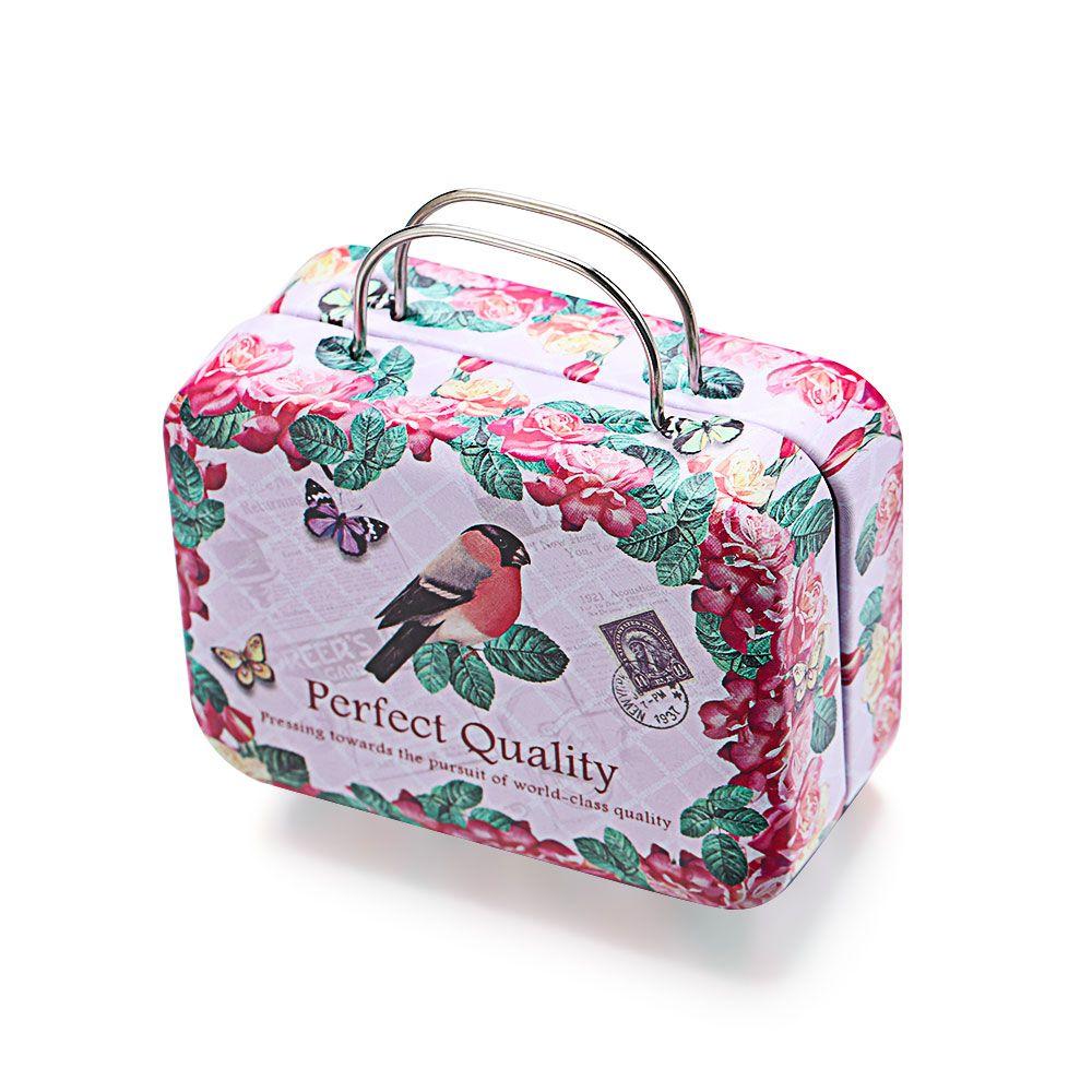 Beauty Steel Makeup Tool Suitcase Eyelash Package Mink Lash Tray False Eyelashes Box