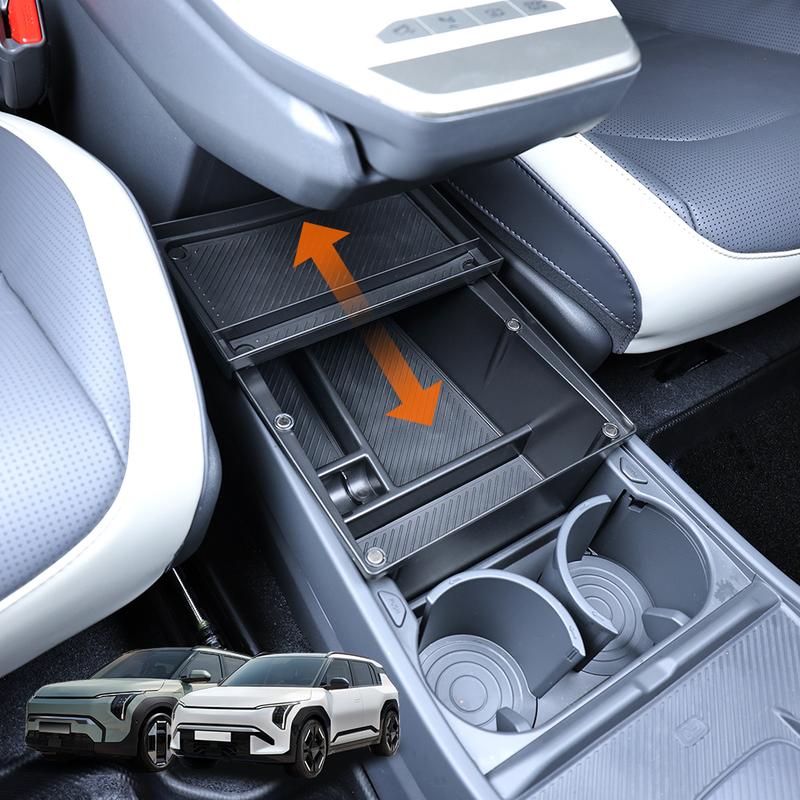 For Kia EV3 2024 2025 LHD RHD Center Console Armrest Box Trim Interior Car Styling Decor Accessories