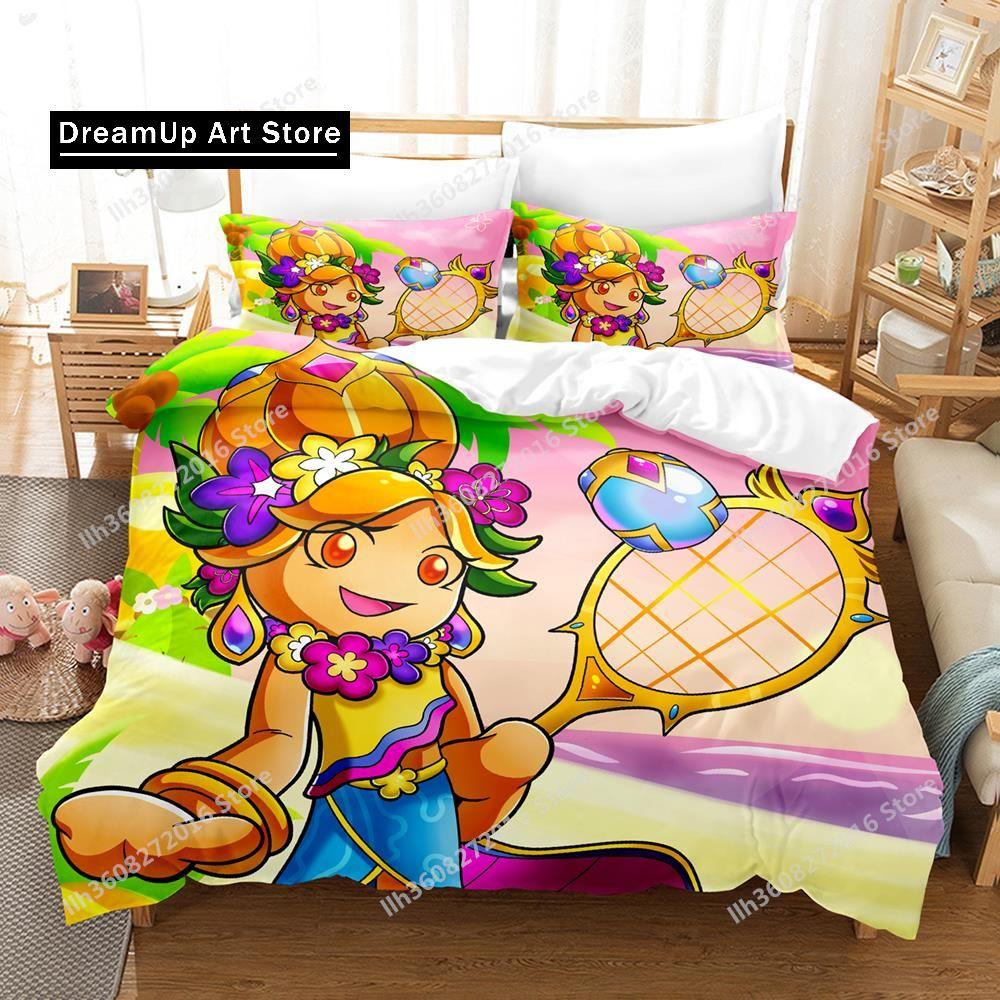 3D Printing Game Cookie Run OvenBreak Bedding Set Single Twin Full Queen King Size Bed Set Adult Kid Bedroom Duvet Cover Sets