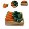1:12 Dollhouse Vegetables Basket Model Kids Pretend Play Toy Accessory for Landscape