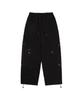 FANCY CLUB Big Cross Eyelet Sweatpants (Black) F26Qd980