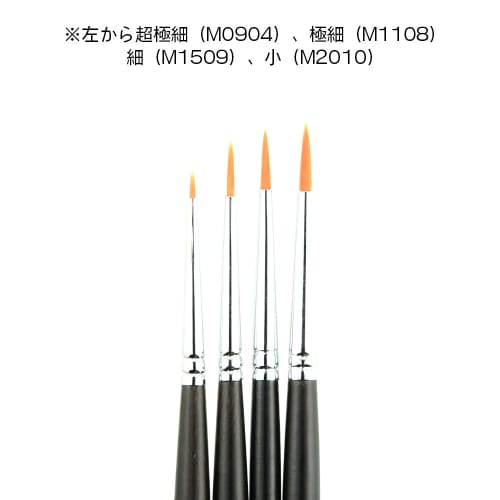 HiQ Parts Kumano Brush KM Brush, Face Brush, Extra Fine, 1 Brush, Plastic Model Tool, KM-M1108