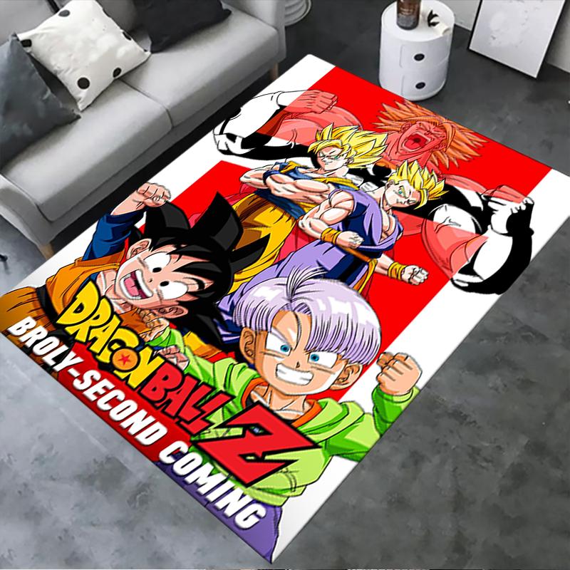 2025 New DRAGON BALL Carpet Rug for Living Room Bedroom Home Sofa Decoration,Kids Play Non-slip Floor Mat32