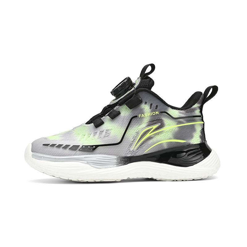 Boys' shoes 2025 spring and autumn new children's breathable boys' sports shoes medium and older children's rotating buckle girls' casual shoes
