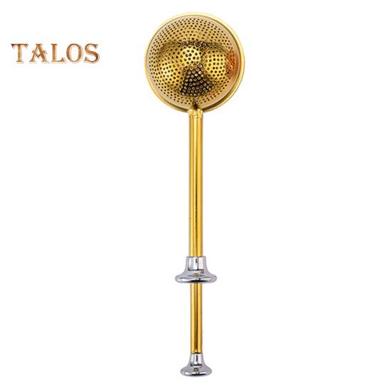 Stainless Steel Tea Infuser Ball Long Handle Fine Mesh Tea Filter Strainer Ball Food Grade Metal Loose Leaf Steeper Kitchen Gadgets