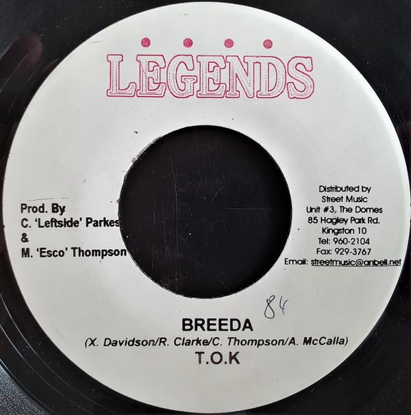 

7inch Record T.O.K. - Breeda NONE Legends 2005 Jamaica Reggae, Ska & Dub Used