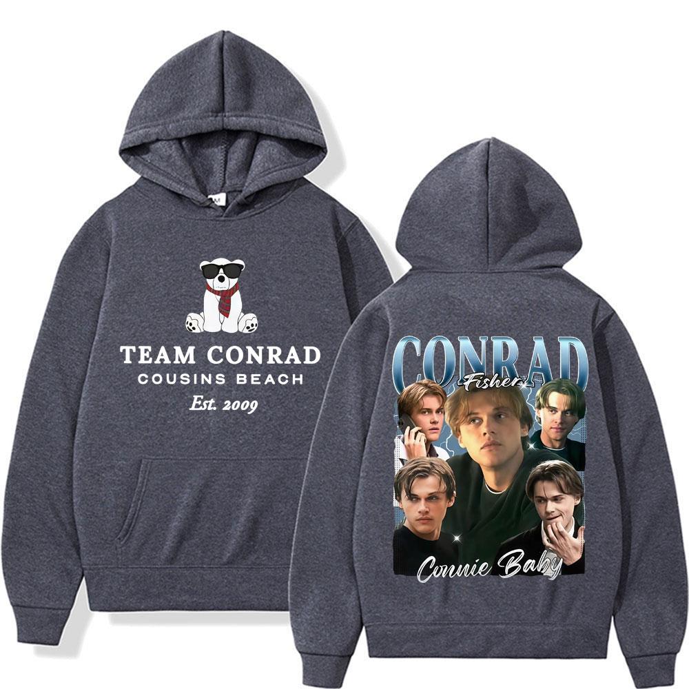 Unisex Woman'sTeam Conrad Cousins Beach Merch Hoodies Conrad Fisher Movie Y2k Sweatshirts Men Women Harajuku High Quality Oversized Pullovers