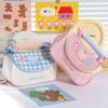 Korean Dopamine Color Pencil Case Multi-functional Large-capacity Stationery Pouch Stationery Storage Bag School Supplies
