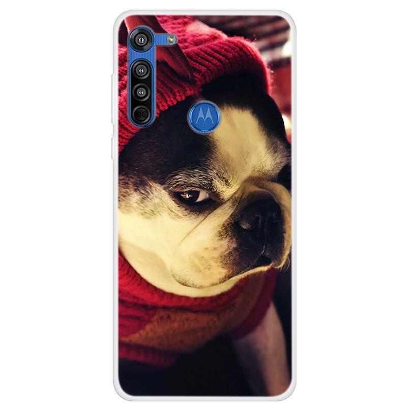 Moto G8 Power Kılıfı Yumuşak Silikon Arka Kılıf Motorola Moto G8 Plus Telefon Kılıfı İçin Moto G8 Power Lite G 8 G8+ Sevimli Kapaklar
