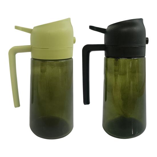 Yousheng Oil Sprayer for Cooking 470ml Glass Olive Oil Dispenser And Sprayer Efficient Oil Control Multi-Function Kitchen Tool for Air Fryer BBQ Salad