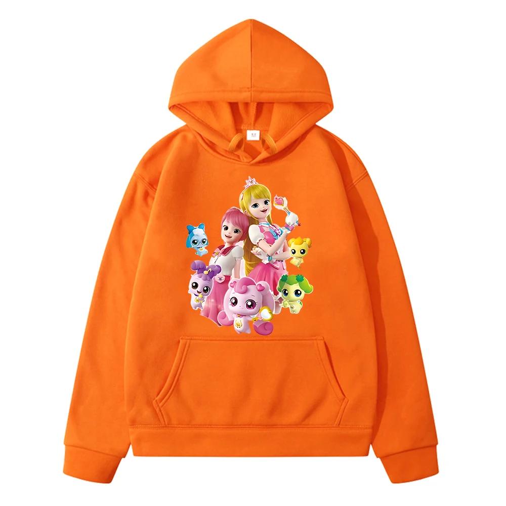 Teenie Ping Hoodies Fleece Sweatshirt Kids Clothes Girls Anime Hoodie Y2k Sudadera Boys Autumn Pullover Jacket Children Clothing
