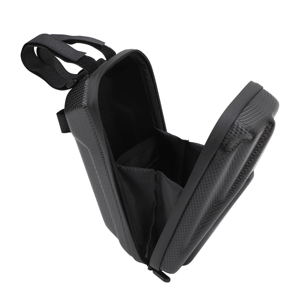 Scooter Handlebar Bag 2L Large Capacity Universal Two Way Zip EVA Portable Electric Scooter Bag for