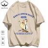 GentleUnisex Duck Like Free Print T-Shirts O-Neck Loose Short Sleeve Trendy Cotton Vintage Sportswear Unisex Soft Summer Top