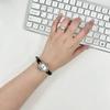 VERONA OVAL Leather Watch - Black (JWT2LE5BF501WHBK0)
