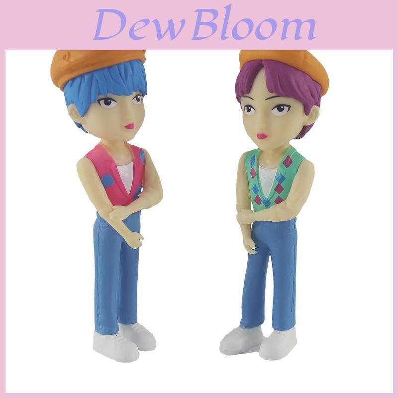 Set di Figure in PVC di Saja Boys con Personaggi da Collezione Dipinti a Mano per Fan e Collezionisti