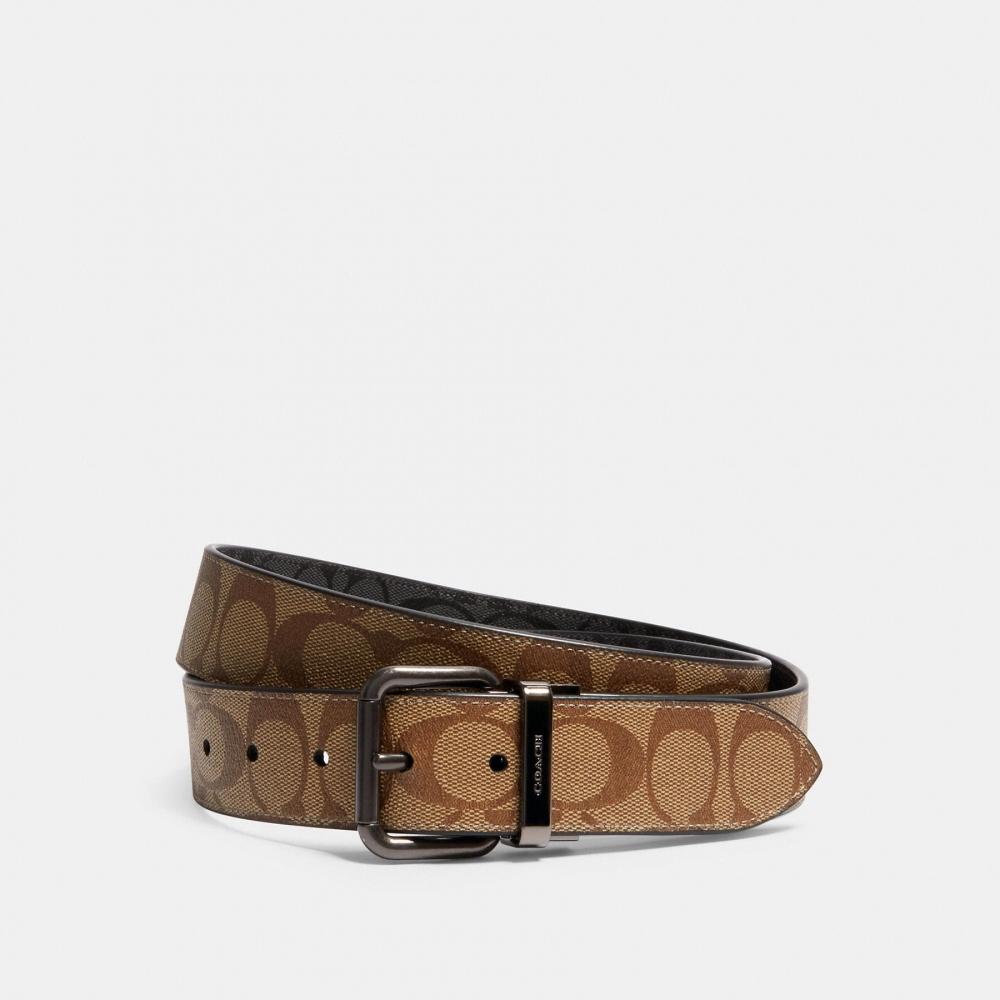 

Двусторонний ремень Coach с роликовой пряжкой, 38 мм