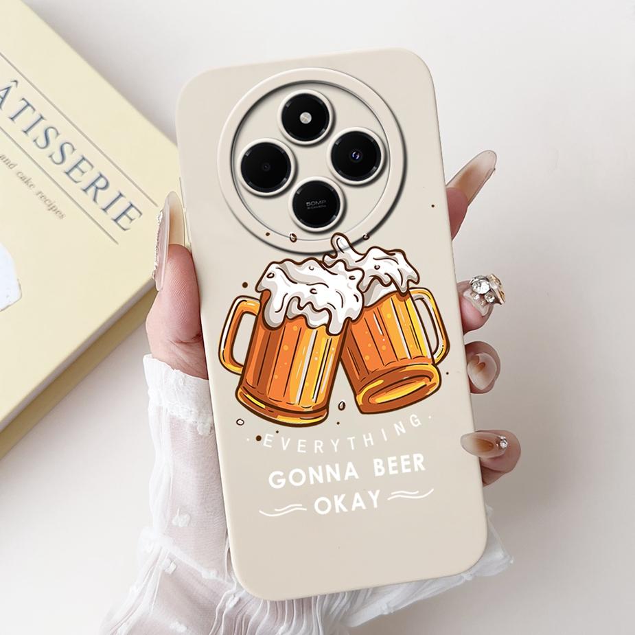 For Xiaomi Poco C75 Case Cute Fashion Cartoon Cover Shockproof Soft TPU Phone Case For Xiaomi Poco C75 PocoC75 Back Cover Bumper