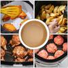 Round Air Fryer Paper 100 Pieces Unbleached Baking Supplies Air Fryer Basket Paper For Home Bakers Birthday Holiday Family
