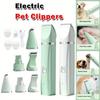 USB Wiederaufladbare Elektrische Hundehaarschneidemaschine Leise Kabellose Haustierschermaschine Haustierpflege-Werkzeuge