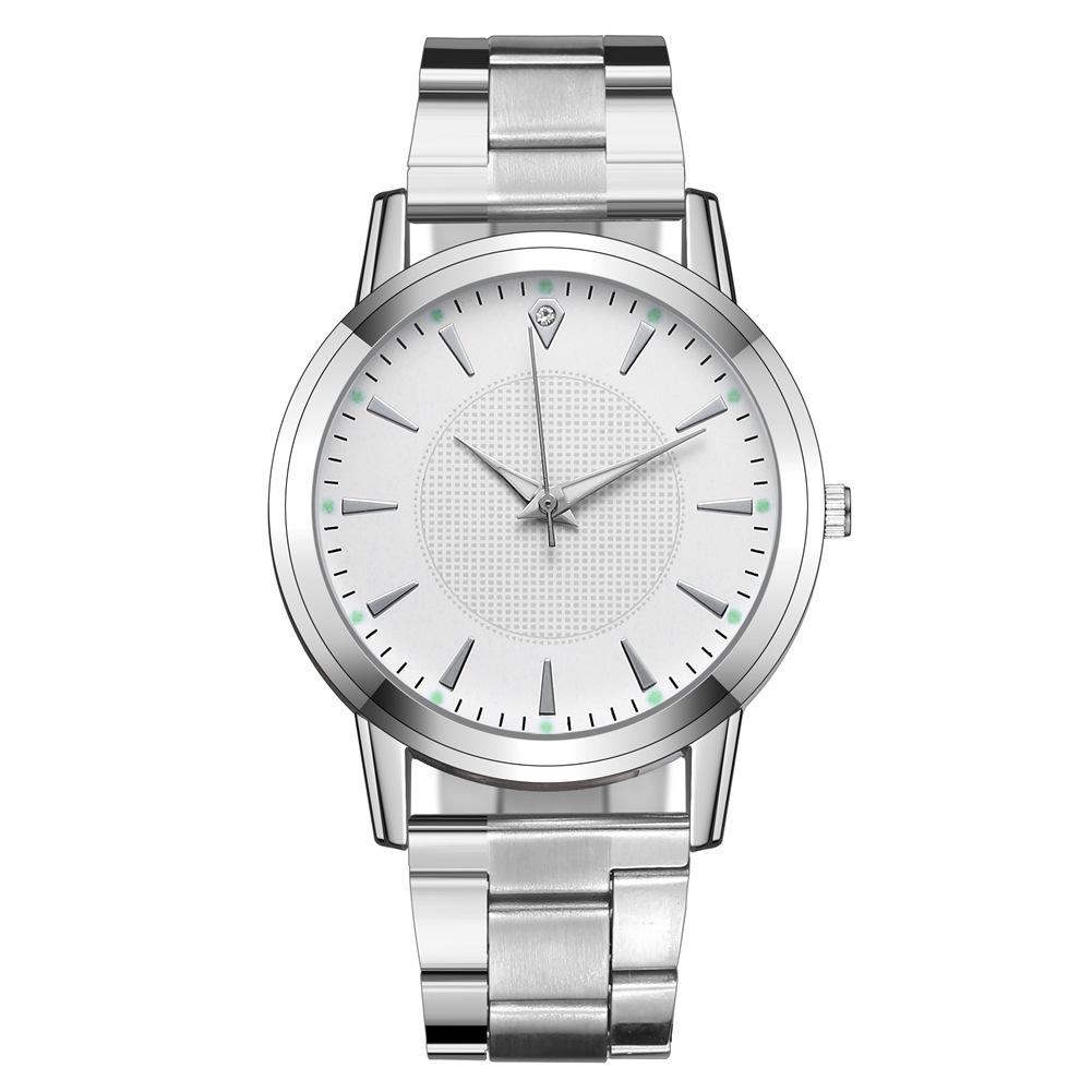 Couple Pair Watch Luminous Steel Belt Watch Women'S Watch Men'S And Women'S Quartz Watch Gift Watch Watch