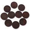 10pcs 12 20 25 30mm Natural Wooden Cabochon Base Vintage Round Blank Setting Tray For Necklace Jewelry Making Home Decoration