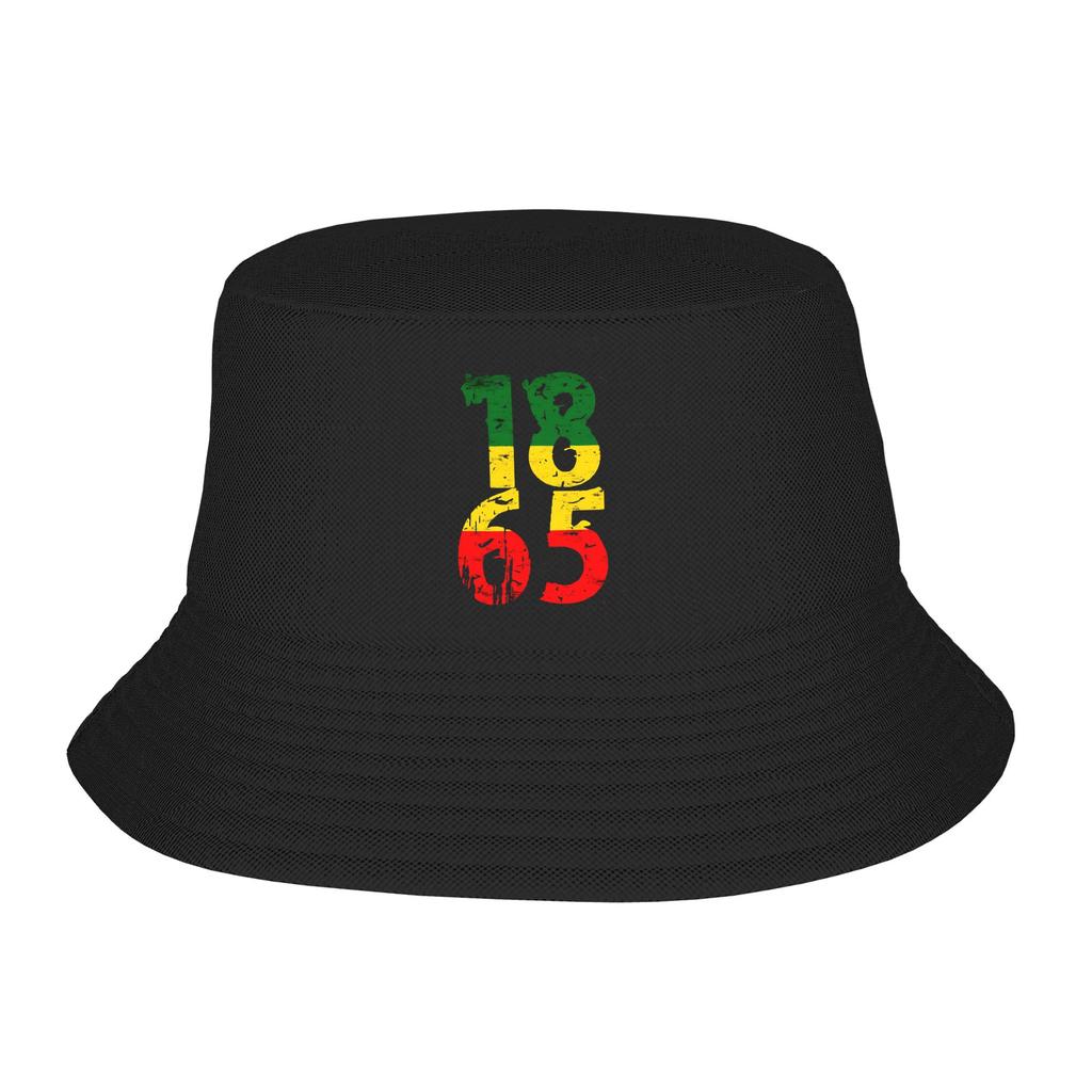 Beach Headwear Juneteenth Day  June th African American Pride Accessories Bucket Hats Unique Unisex  Sun Bob Hats