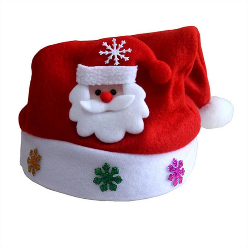 New Fashion children Christmas decoration hat for Brincos Christmas Day Girl Gift
