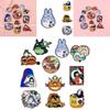 Cartoon Metal Brooches For Clothing And Bags Unique Design Geometric Style For All Genders