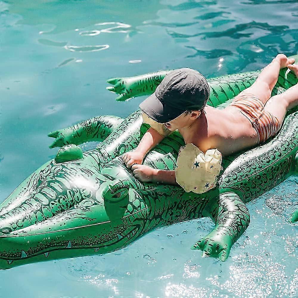 Inflatable Floating Crocodile, Inflatable Crocodile Swimming Pool, Inflatable Crocodile Buoy, Big Ride-on Crocodile Buoy, Inflatable Toy Crocodile