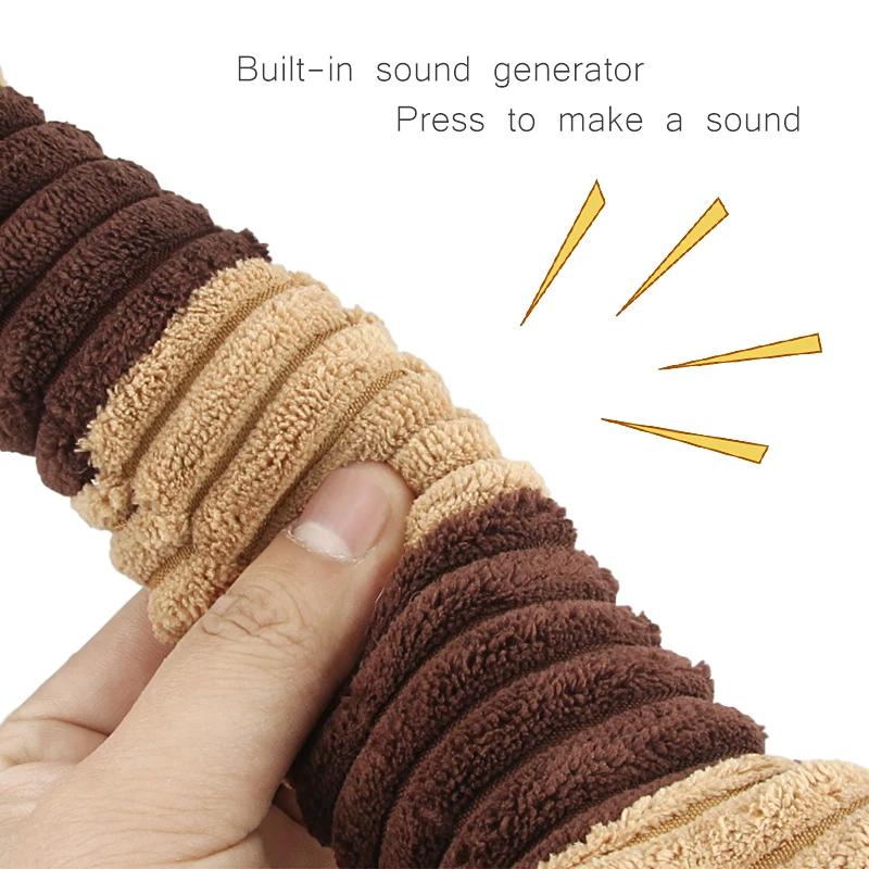 3pcs Set Elephant Dog Toy Plush Cow Teddy Bite Puppy Chew Squeak Pet Toy Supplies