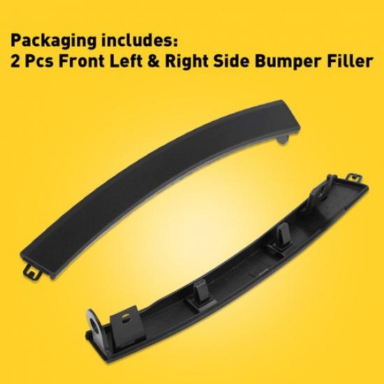 Fit CRV Front Honda 2007-2011 Bumper Fender Wheel Molding Trim 71103-SWA PAIR
