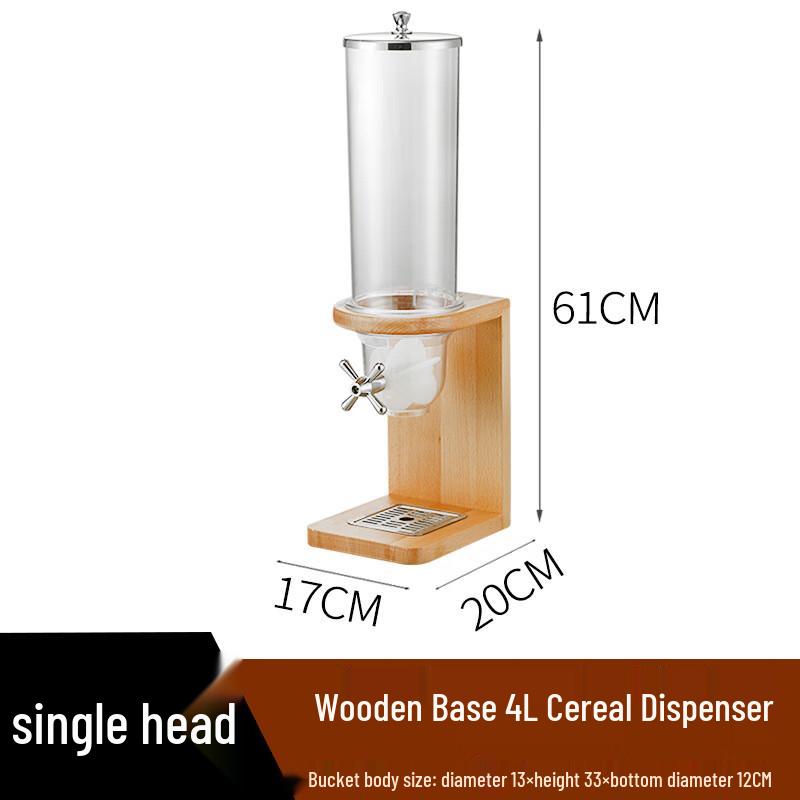 Stainless Steel Buffet Cereal & Grain Dispenser