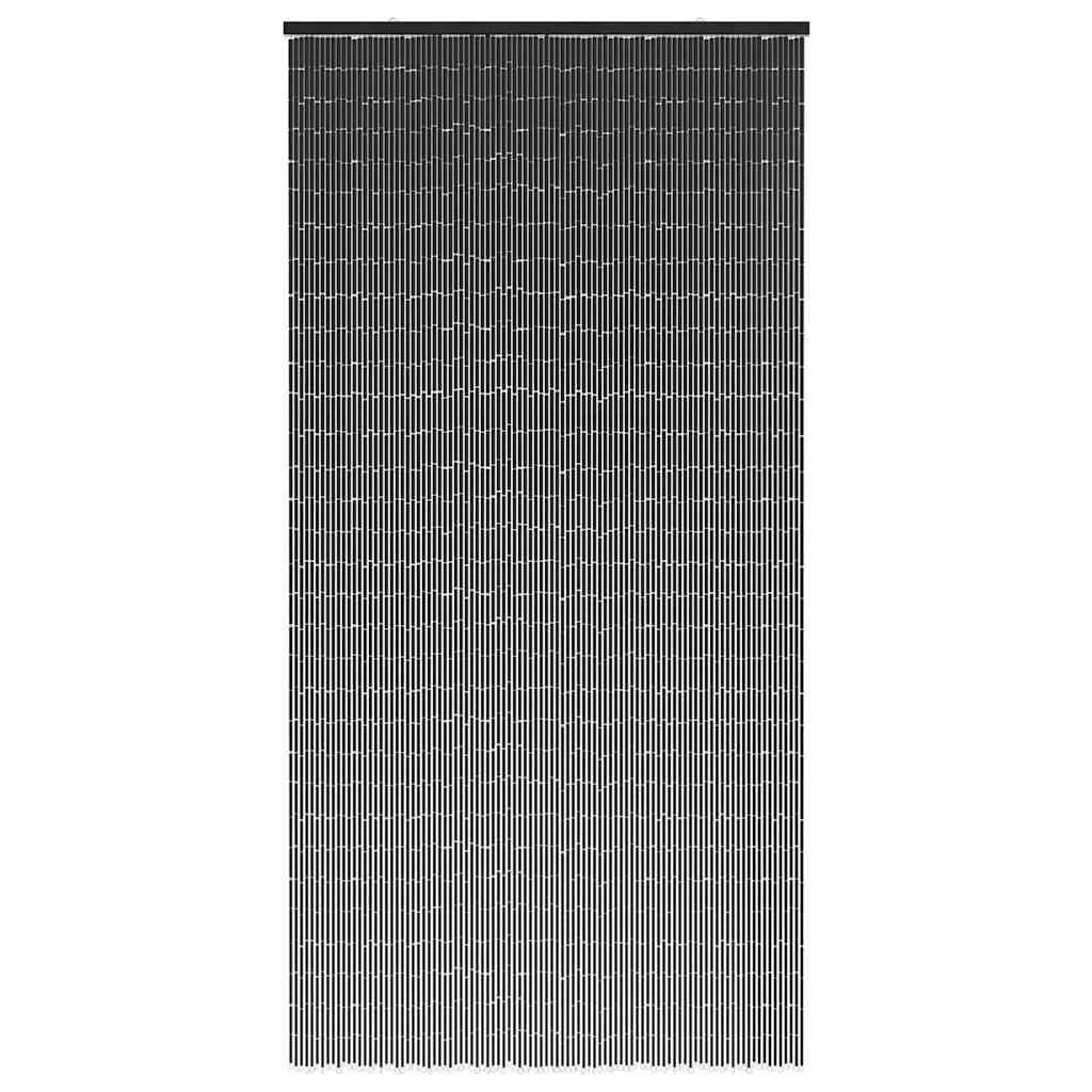 Insect Door Curtain Dark Grey 100 x 200 cm Bamboo