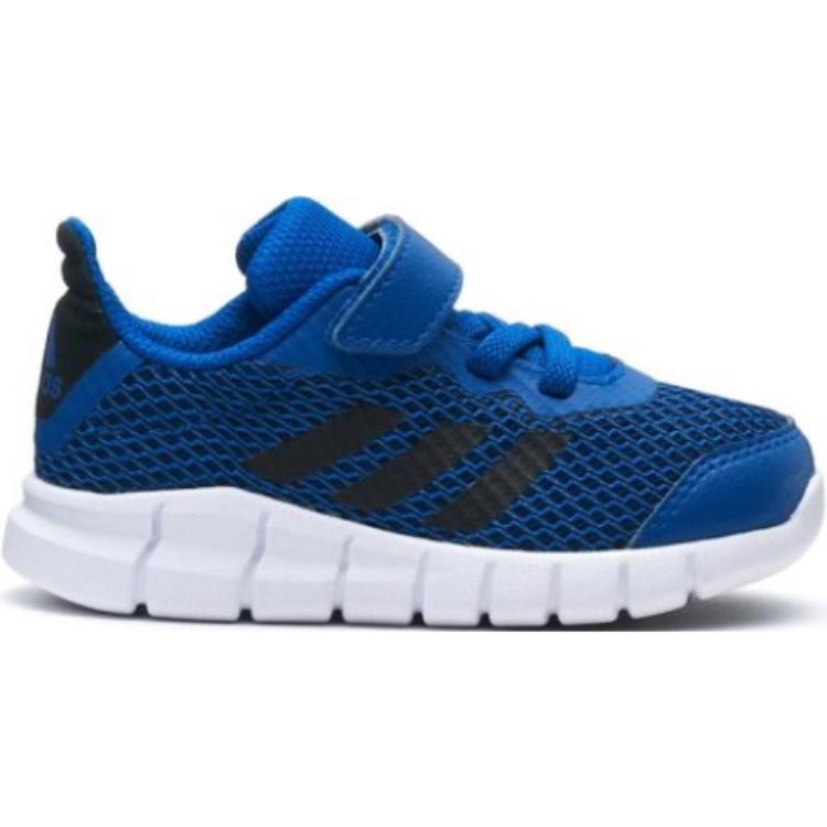 Adidas Rapidaflex El Comfortable Versatile Slip-Resistant Durable Low-Top Walking Shoes Baby Shoes Blue S81050