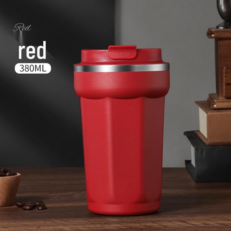 Stainless Steel Insulated Travel Mug - Portable Minimalist Design, Perfect Gift for Students