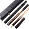 Cuesoul 57" Rosewood Handmade 3/4 Piece Snooker Cue with Black Cue Case and Cue Extension (CSSC014)