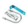 AP Bridge Clamp: Aluminum Alloy Waterproof Box, L-Shaped Antenna Fixed Pole Bracket.