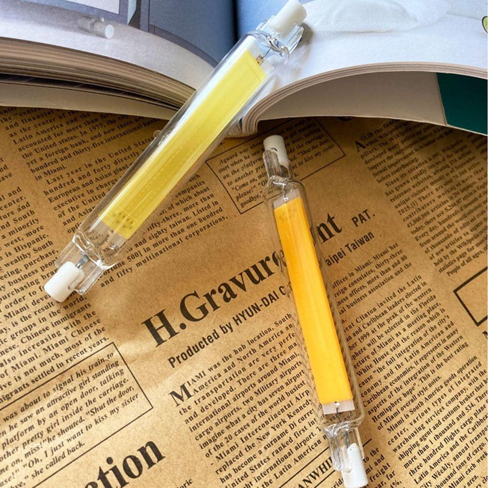 Dimmable R7S Lamp Tube Replace COB Tube Bulb Spotlight   Restaurant