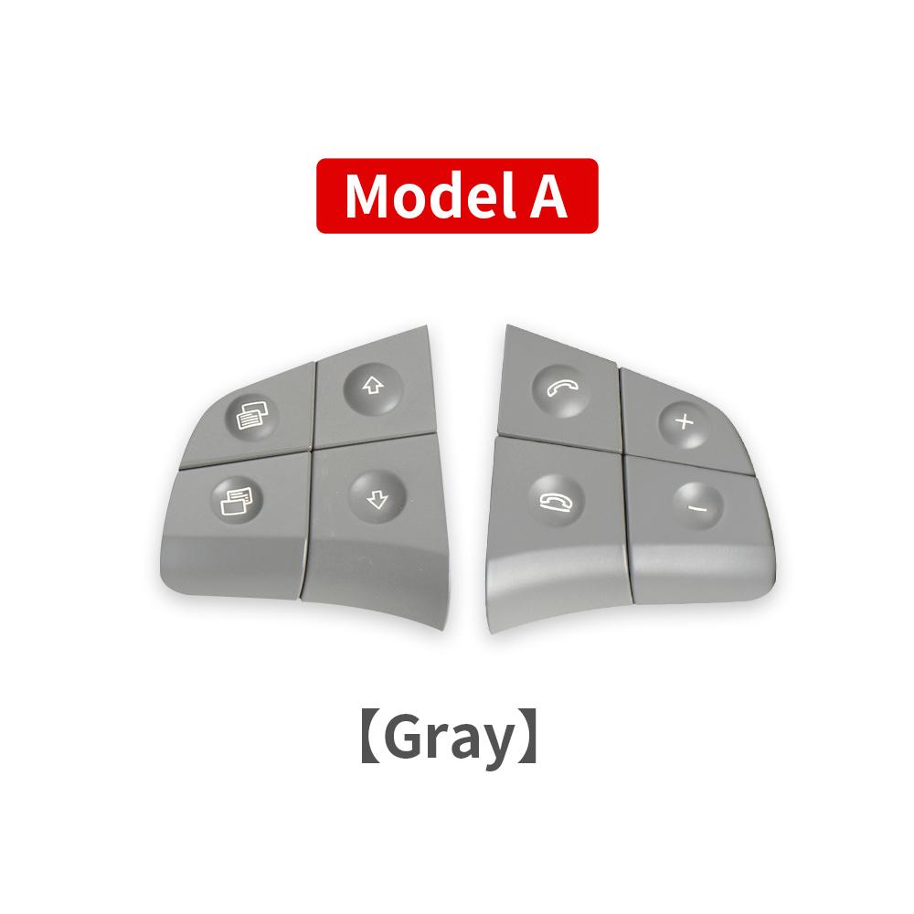 2Pcs Car Multi-Function Steering Wheel Buttons Kit For Mercedes Benz W164 GL ML Class 2006-2009 W251 R Class W245
