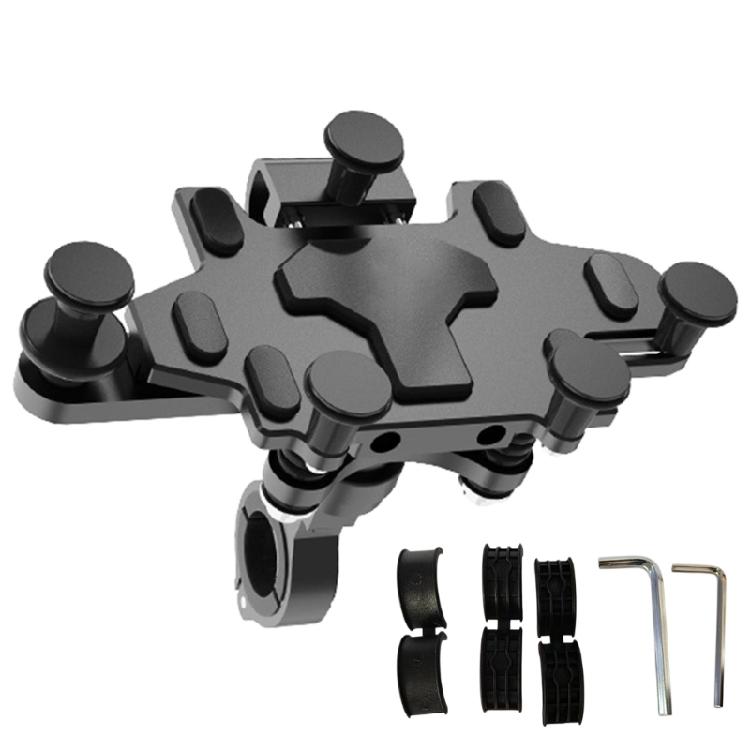 Mountain Bike Phone Mount Stand Aluminum Alloys Bicycles Phone Holder Universal Bike Handlebars Phone Mount Clip