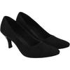 Shoetopia Women'S Block Heel Pumps Black,6 Uk