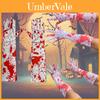 Red Bloodstained Gloves For Cosplay Halloween Costume Party Props