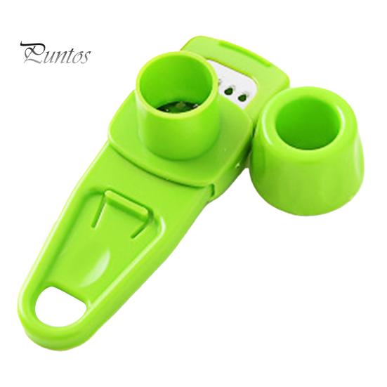 

6 шт. Чеснокодавка, чеснокодавка, овощечистка, соковыжималка, прочная чесночная пресс-машина, пищевой измельчитель, удобный для пользователя, измельчитель чеснока, многофункциональная кухня зелёный