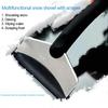 Car Ice Scraper Snow Removal Shovel Stainless Steel Car Windshield Snow Removal Scraper Snow Remover Winter Accessories