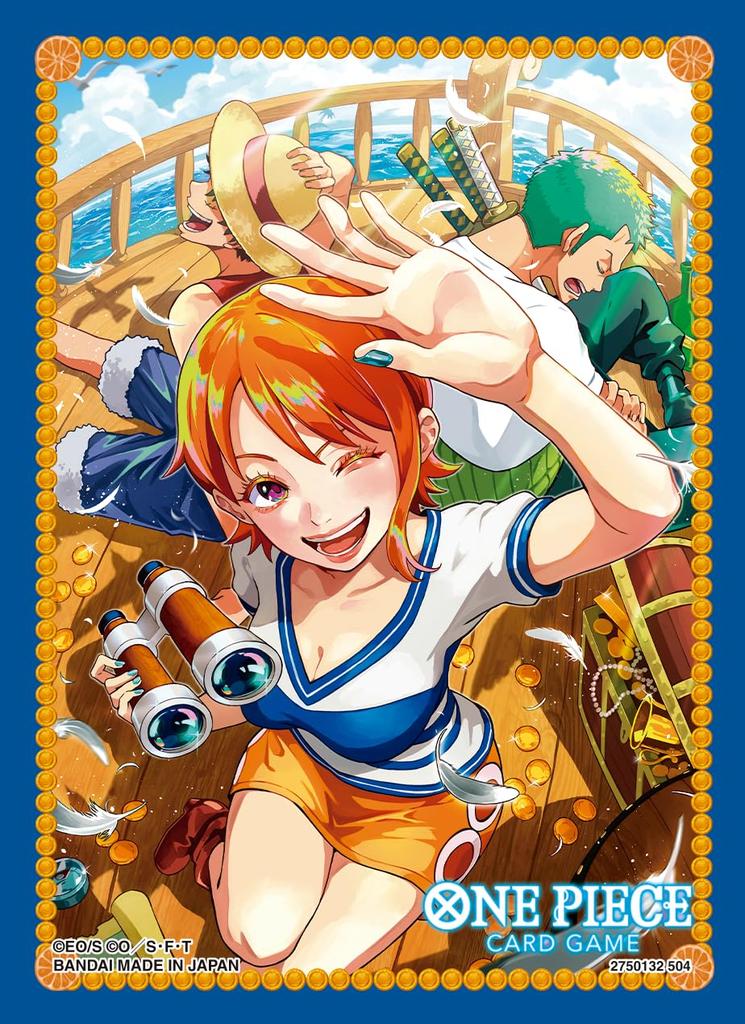 Bandai ONE PIECE Card Game Official Card Sleeves 8 of [Set Purchase] (Set 4)