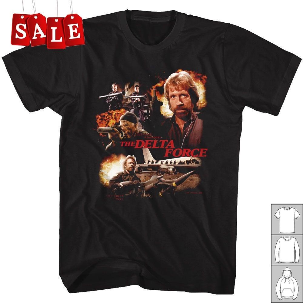 New Chuck Norris Delta Force Gift For Fans Unisex S-5XL Shirt CA756 S