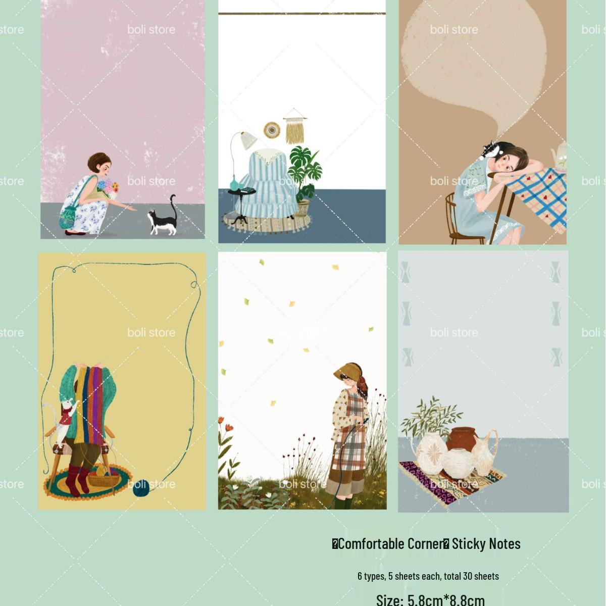 Stackable Bear Irregular Sticky Notes – Cute Salty Style for Journals