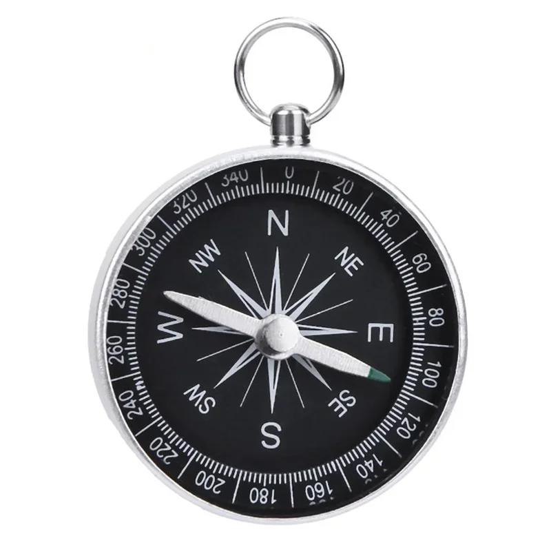 G44 compass keychain pendant aluminum alloy metal material portable gift mini pocket outdoor adventure travel compass