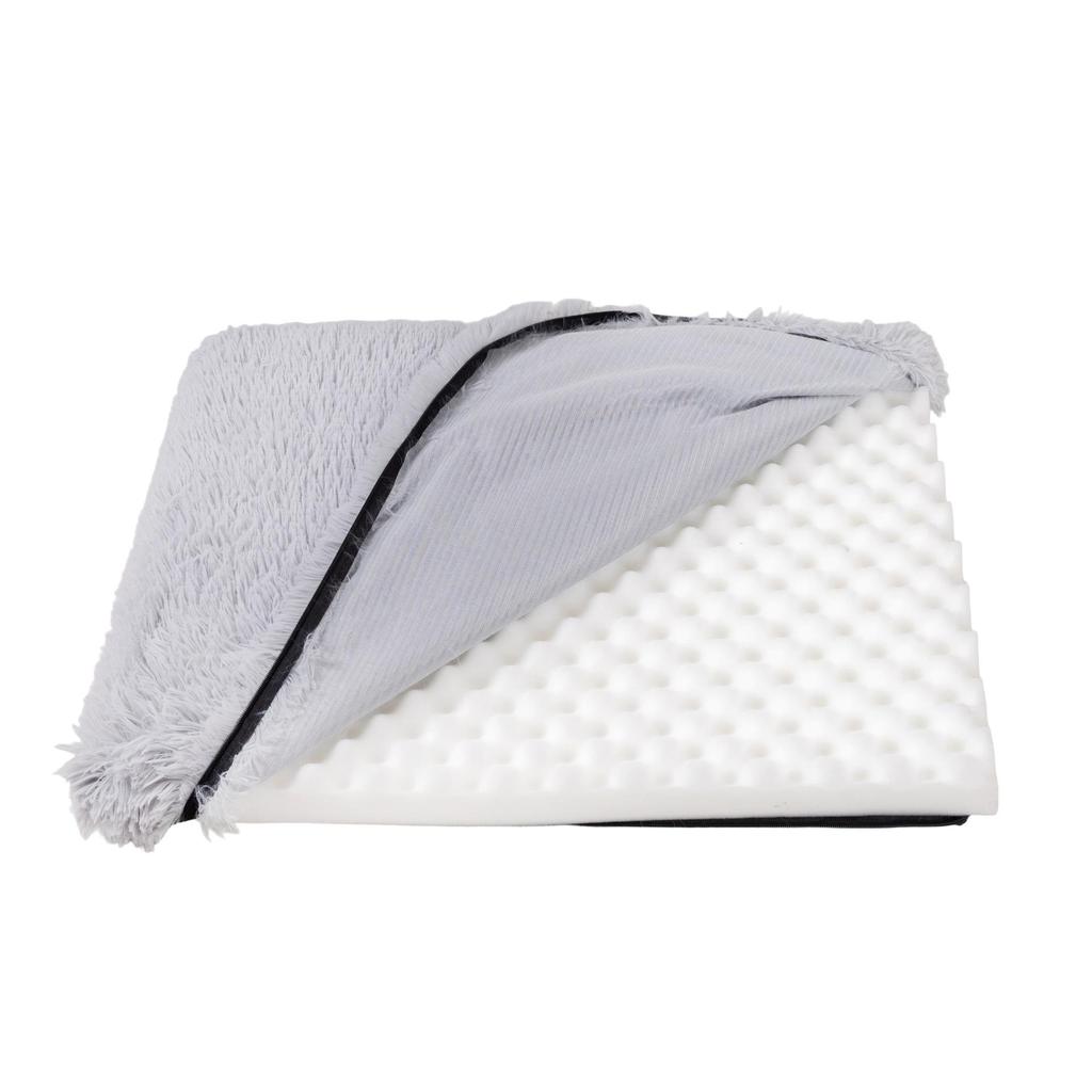 Plush Waterproof Pet Mattress: Warm, Removable, Washable Mat for Dogs & Cats